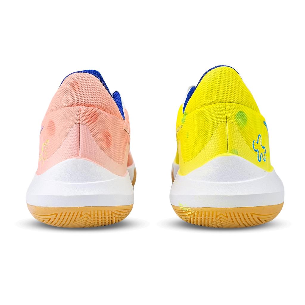 Nike Precision 6 Abrasion Resistant Low top Basketball Shoes Men's Pink Yellow HV1796-141(team1053-CBOX)
