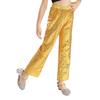 Kids Girls Glittery Dance Pants Elastic Waist Loose Fit Sequins for Party and School Shows