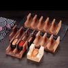 Japanisches Sushi-Regal Shop-Werkzeug Holz Taco Snack-Halter Holzplatte Cuisine-Ständer Sashimi Sushi-Boot Restaurant Hotel Zuhause