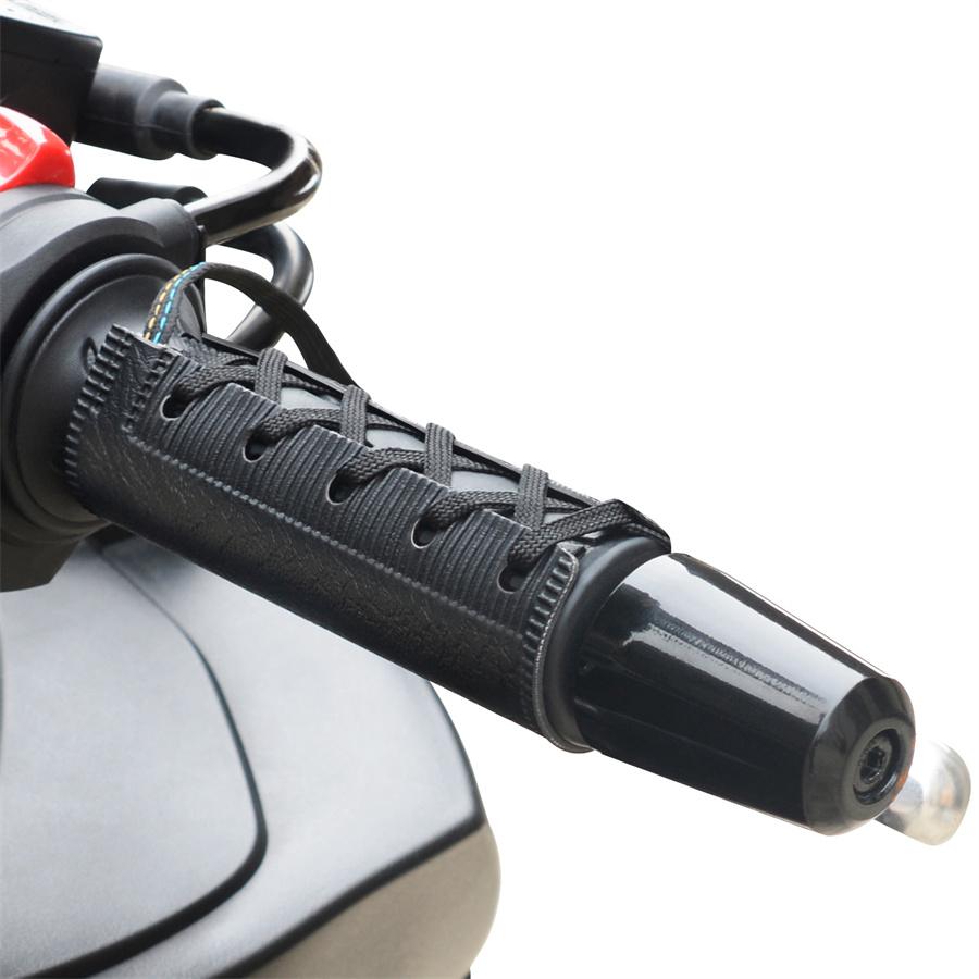 Upgrade 12V Motorcycle Anti-slip Five-speed Heating Electric Handle Cover Handlebar Warmer Grip Cover