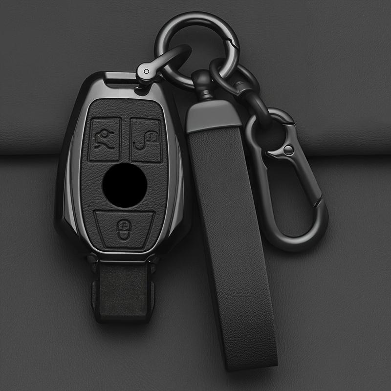 2 3 Buttons Alloy Style Car Key Case Cover Shell Fob For Mercedes Benz A B C E Class GLS GLA GLK GLC CLS CLA W204 W205 W212 W463