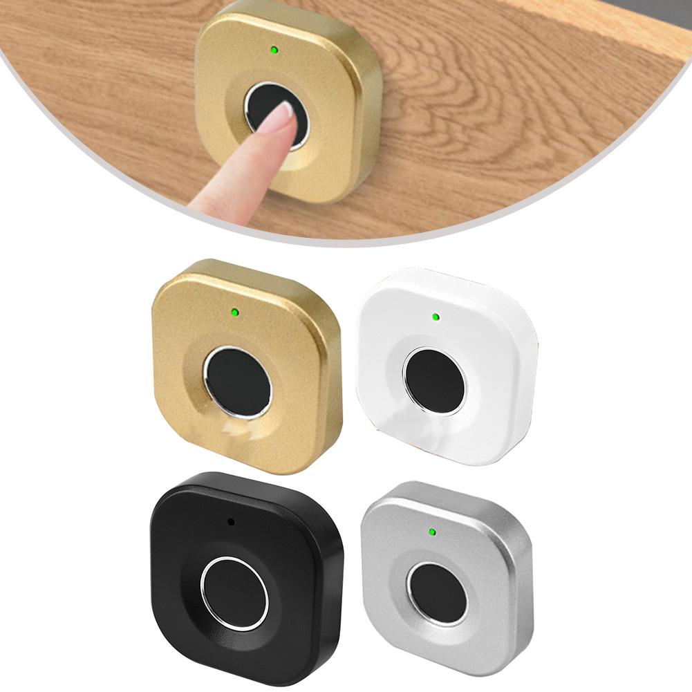 Drawer Fingerprint Lock Bedside Table Cabinet Lock Shoe Cabinet Wardrobe Smart Lock Bluet-ooth Handle-free Home Office