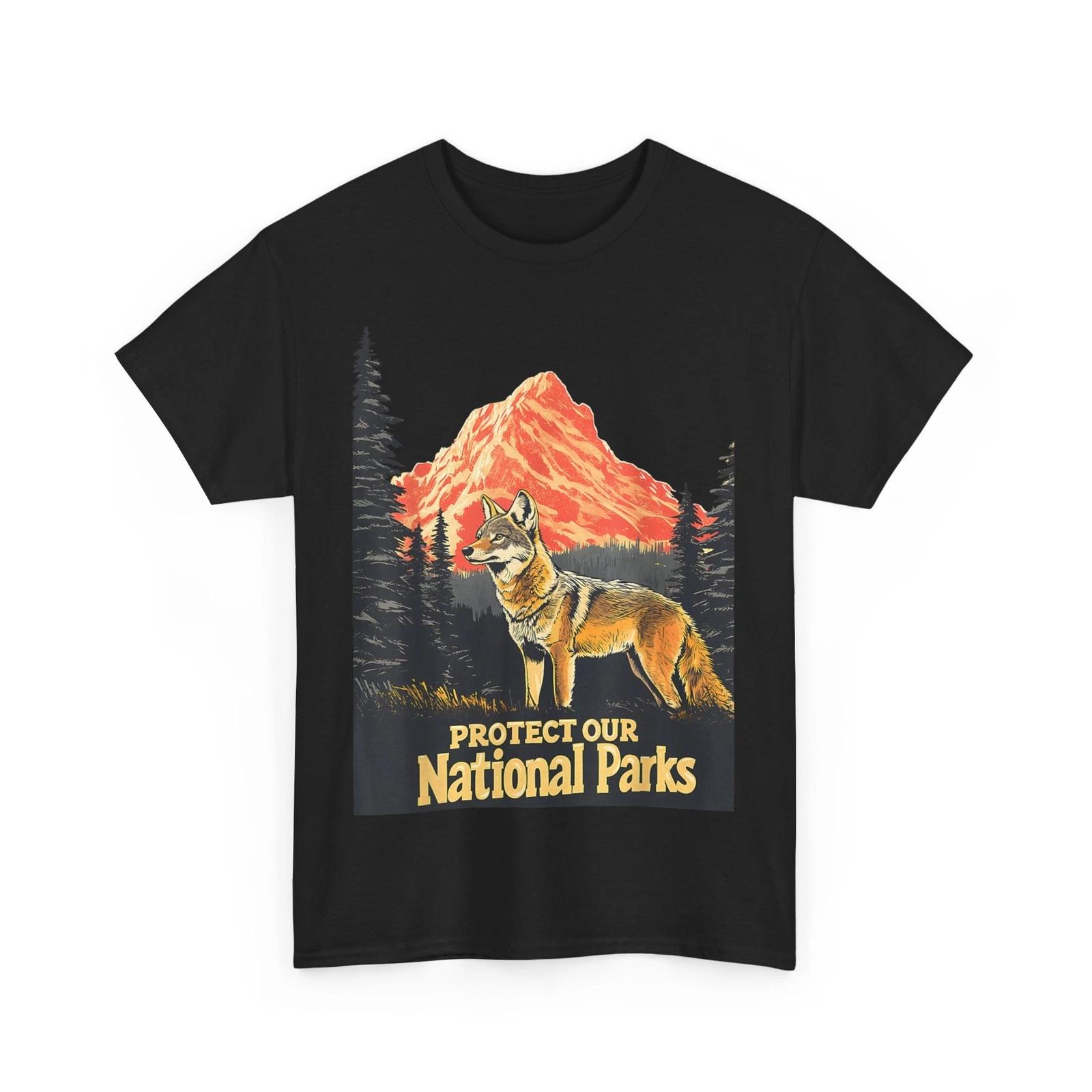 Protect Our National Parks T shirt, Forest Nature Wildlife Lovers T shirt 2XL
