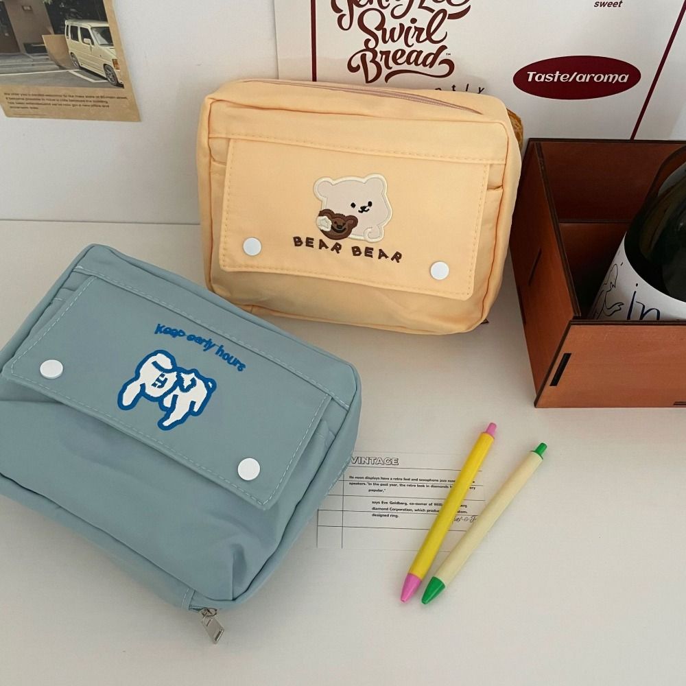 Multi-functional Pen Bag Large Capacity Storage Bag High Quality Stationery Bag  School Office