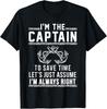 Captain Of The Boat - T Shirt Unisex T-Shirt