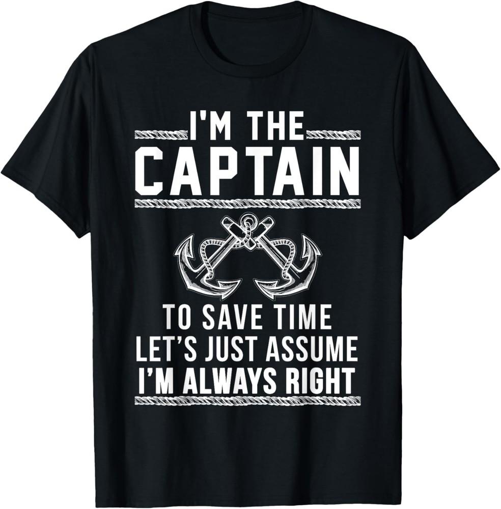 Captain Of The Boat - T Shirt Unisex T-Shirt XXL