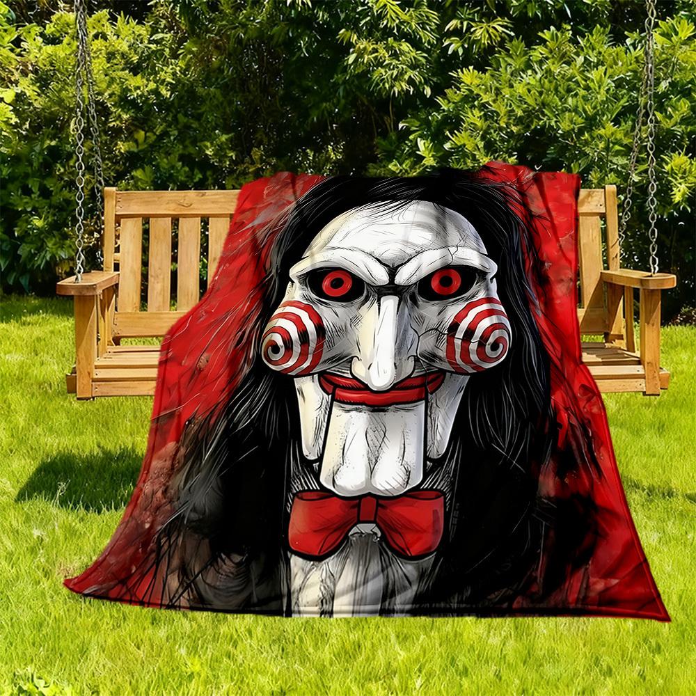 1pc Elephant Ornament Outdoor Blanket, Soft And Comfortable Blanket, Casual Warm Outdoor Blanket