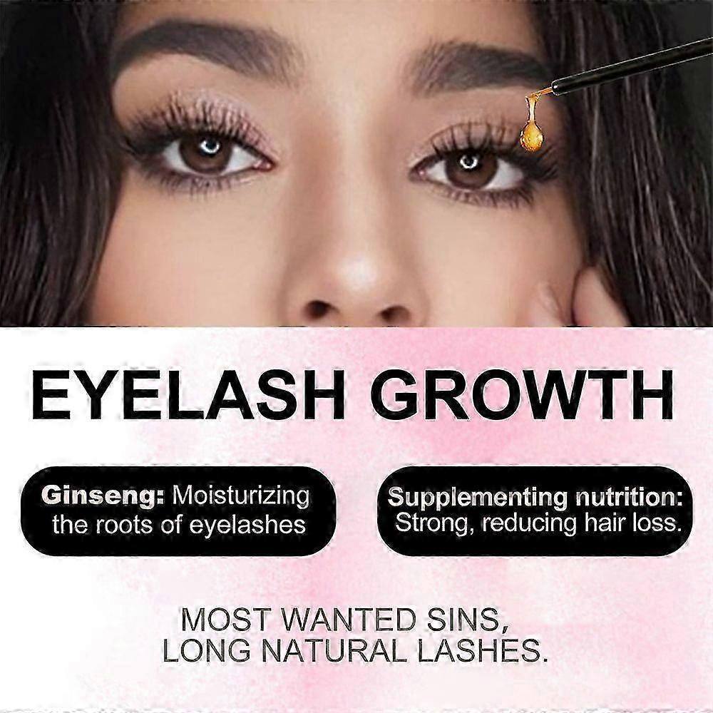 3 ks Sins N Lashes Sérum pro růst řas, Vede k hustším, delším a silnějším řasám