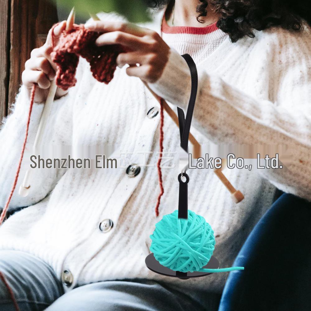 Pair of Acrylic Wrist Yarn Holders