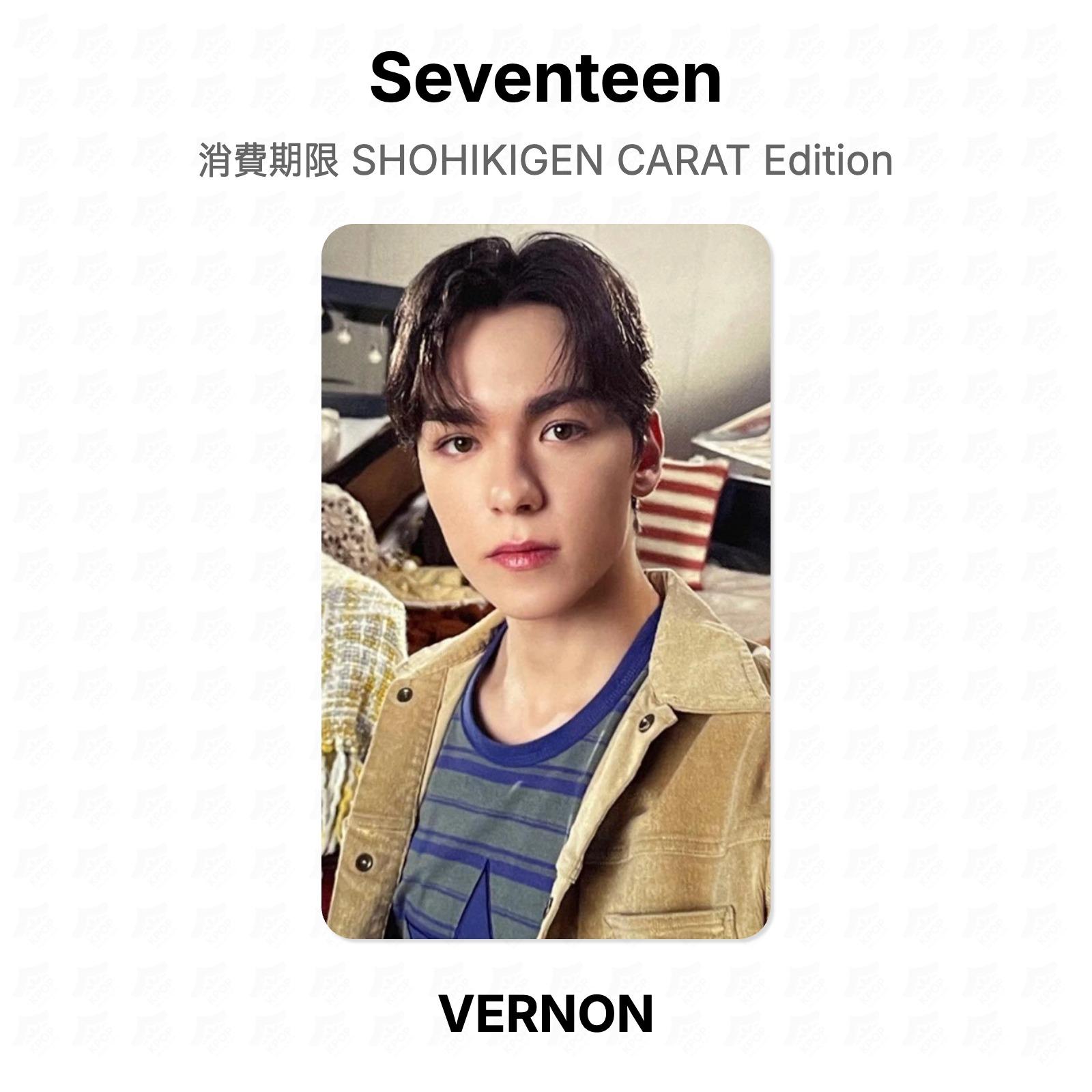 Seventeen SHOHIKIGEN CARAT Edition Official Photocard VERNON