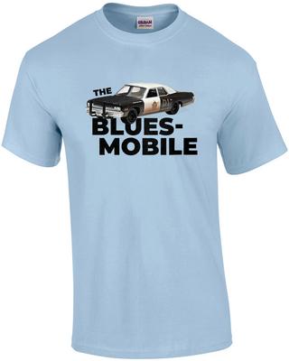 The Blues Mobile - The Blues Brothers - 80's T-Shirt
