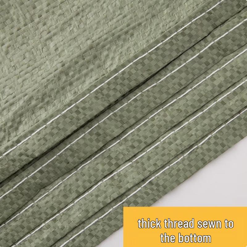 AVADEN Heavy-Duty Large Green Woven Packaging Bags