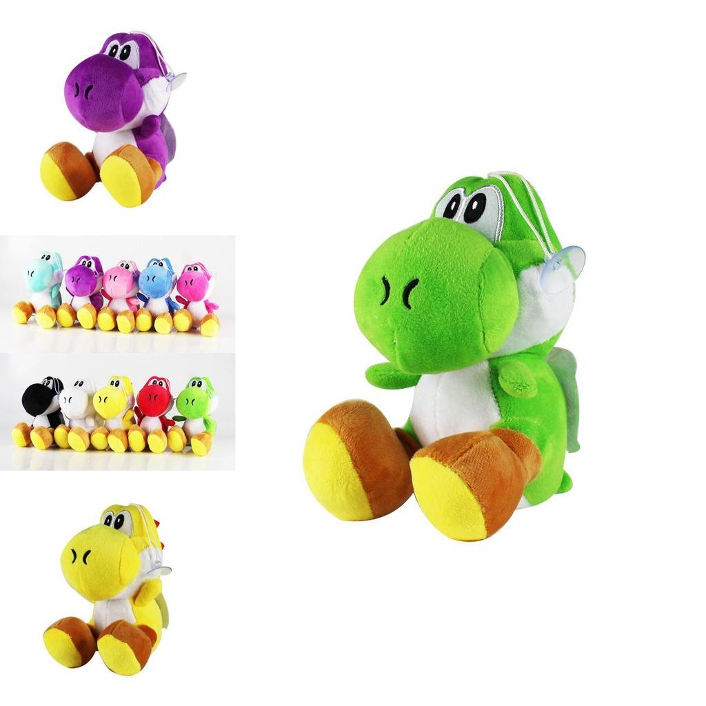 Adorable Peluche Yoshi Joeut Super Mario Bros 18cm Animal en Peluche Idéal Pour les Câlins