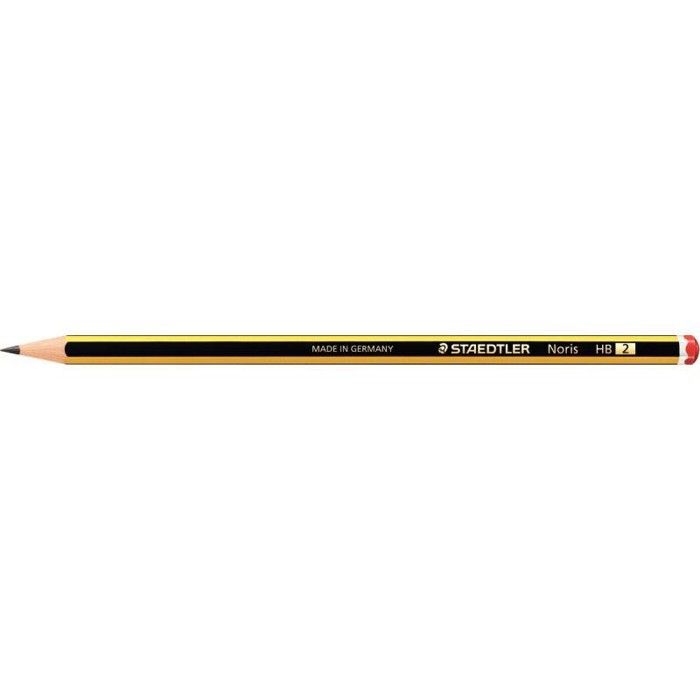 Crayon - STAEDTLER - NORIS 120-2 - HB - Boîte De 12 - Graphite Noir
