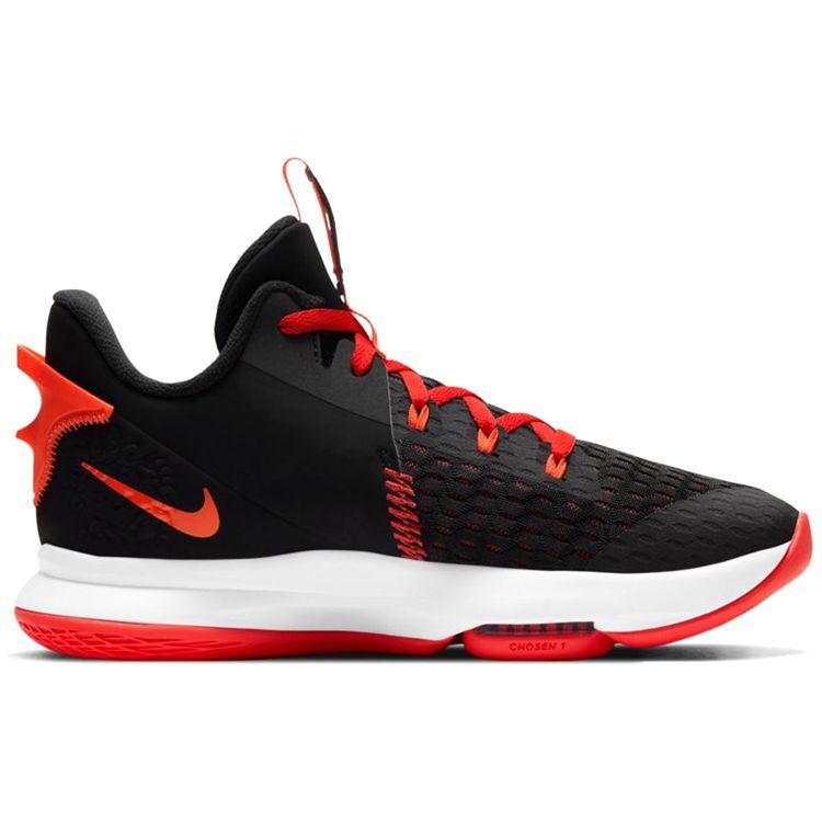 Nike LeBron Witness 5 EP Bred Pánské tenisky Černá Univerzitní-Červená Bílá CQ9381-005