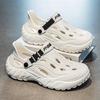 Hole shoes men's 2025 new summer breathable sports leisure men's light stepping on shit feeling soft bottom wading bag head drag