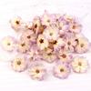 20PCS Exquisite Flower Applique DIY Silk Flower Flower Patch Fabric  Clothes Sewing