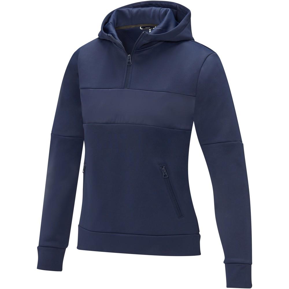 Elevate Life Damen-/Damen-Anorak-Sweatshirt mit Kapuze und halbem Reißverschluss