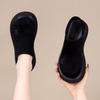 Retro Platform Birkenstocks Autumn New Muffin Shoes Heightened Non-slip Round Head Shoes