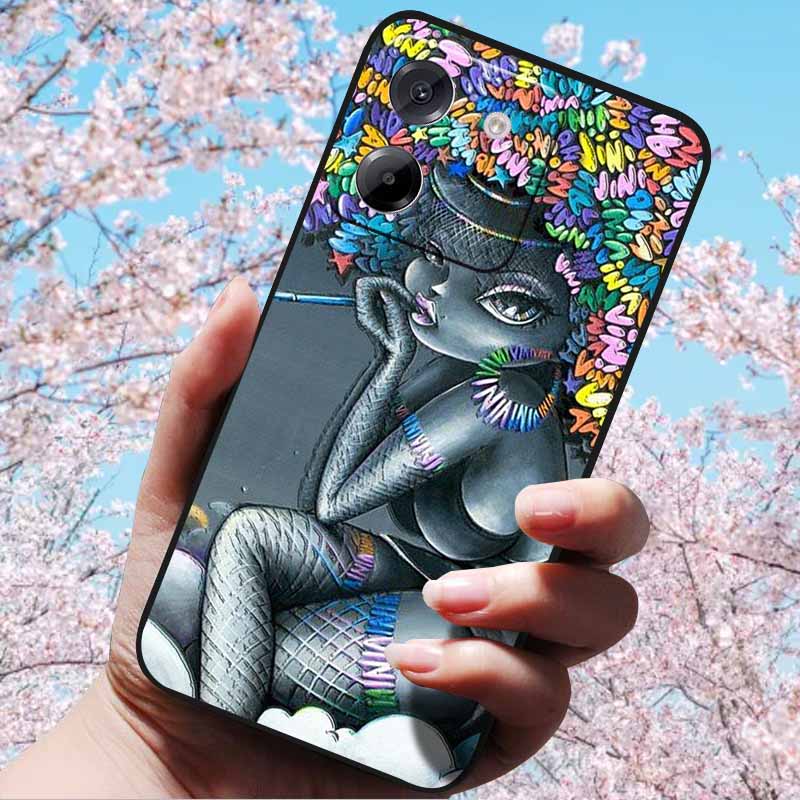 For Xiaomi Poco M7 Pro 5G Case 3D Relief Flower Emboss Soft Silicone various Flower For Poco M7 Pro 5G 3D CuteCartoon Cover Case