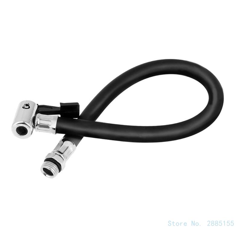 Car Inflator Hose Tire Inflation Hose Extension Tube Compressor Hose Universal Motorcycle Tire Air Inflator Connector 35CM