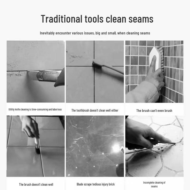 Grout Hook Knife: Tile Gap Cleaner & Remover with Serrated Blade