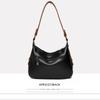 High-Quality PU Women's Leather Tote Handbag Luxury Designer Shoulder Crossbody Bag Ladies' Casual Messenger Bag