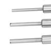5pcs 1/4-1/2 Inch Sizes Square Hole Drill Bit High Hardness Steel Sharp Cutting Edge Mortising Chisel Set 6.4-12.7mm Sizes