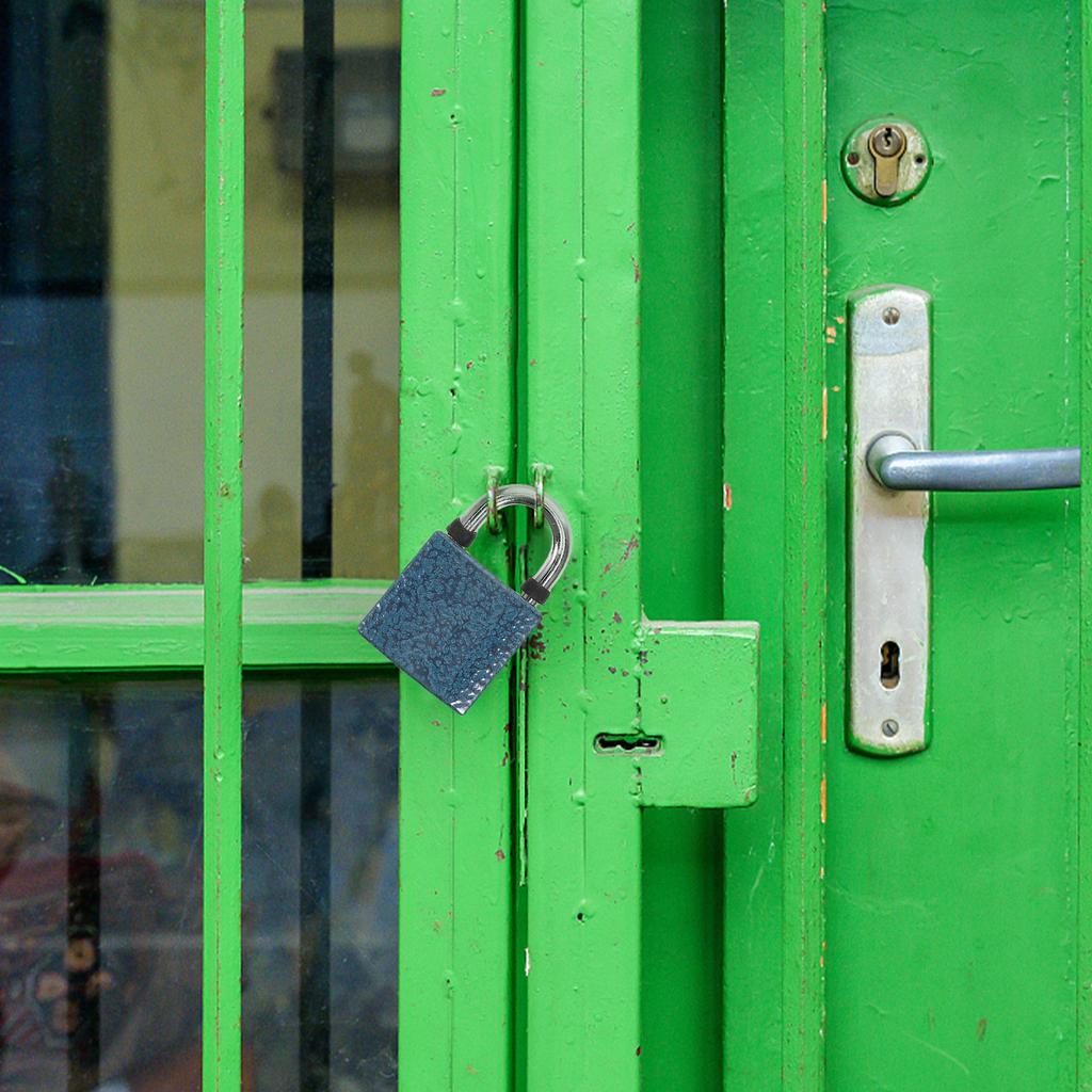 Copper Core Rv Bathroom Door Lock Heavy Duty Keyed Padlock Weatherproof for Outdoor Storage and Household Use Rv Door Locks