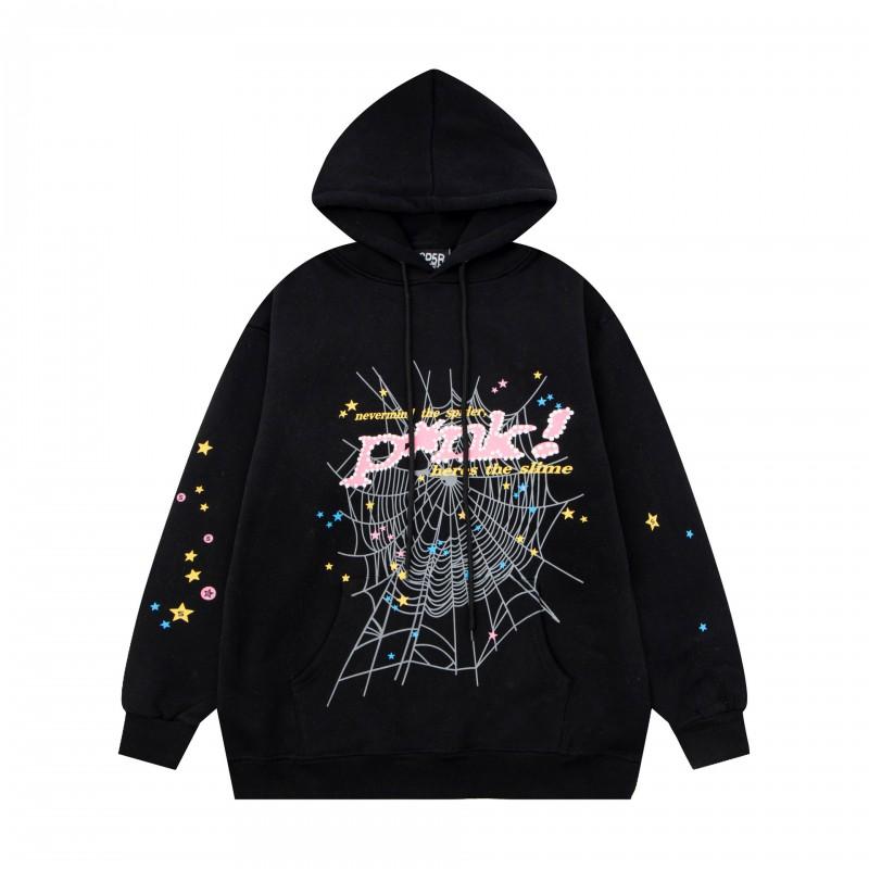 Unisex Oversized Hoodie With Puff Print Letter Design Streetwear Casual Sweatshirt Teens Adults