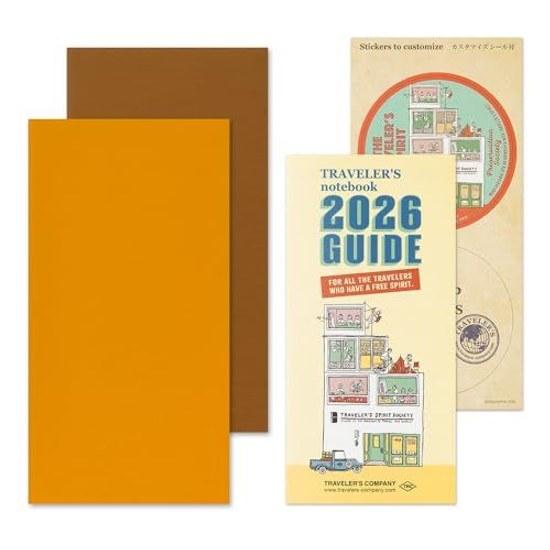 Travelers Notebook Planner Refill 2026 A5 Slim Vertical (Starts January 2026)