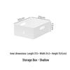 Ruhan Square Rolling Storage Box for Kitchen Cabinets