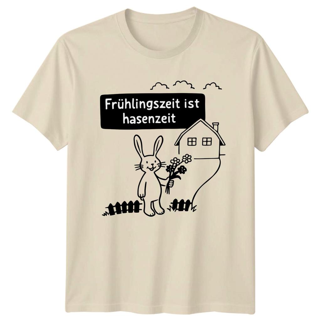 Fruhlingszeit Ist Hasenzeit TShirt Easter Ostern Easter Gift For Him And Her