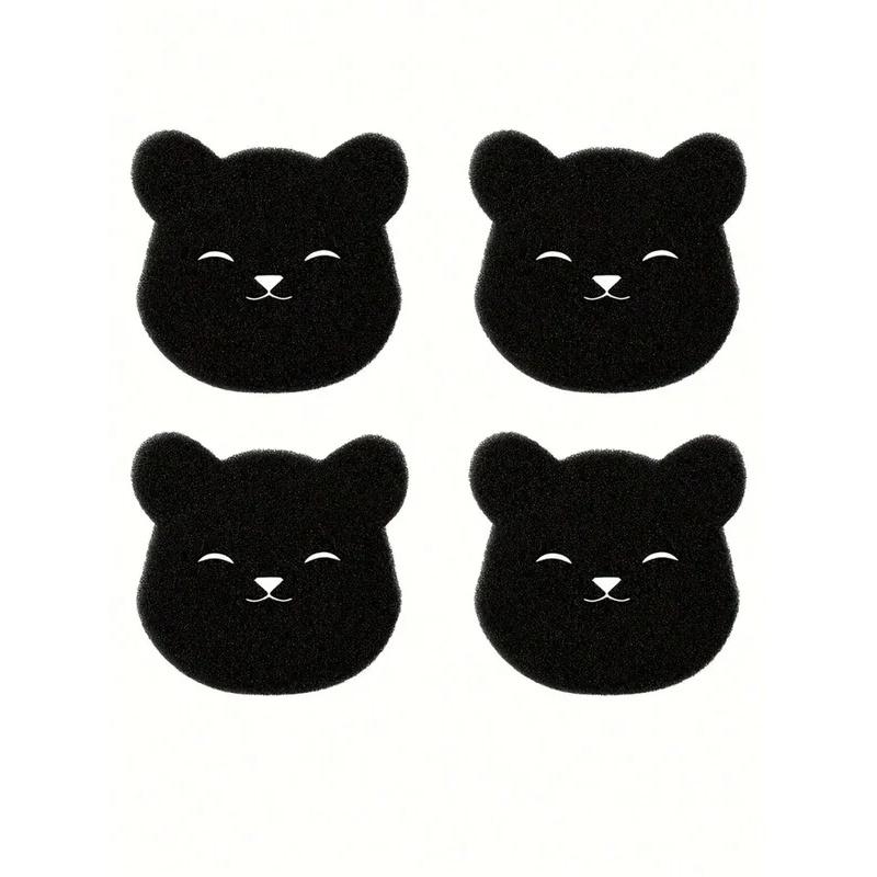 1/2pcs Laundry Ball Washing Machine Lint Catcher Bear Shape Pet Hair Remover Reusable Clothes Sofa Cat Dog Hair Cleaning