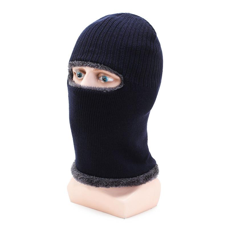 Winter Hat Knitted Protection All Inclusive Cap Hood Mask Gifts Comfortable