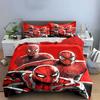 Red Spider-Man-themed Pattern. Bedding Sets Duvet Cover Sets Duvet Covers Pillowcases(1 * Duvet Cover 2 * Pillowcases Without Duvet Insert)