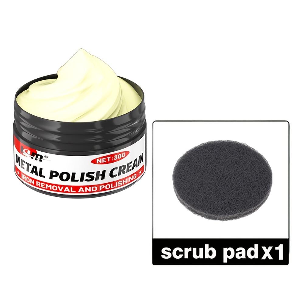 Multi-functional metal polishing paste, metal iron powder remover, scratch repair cream, oxide layer disappearance, suitable for