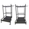 Yard Tool Steel Rack Storage Holder Organization Garden Patio Tool Organizer
