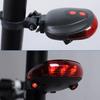 Fahrrad Rücklicht LED Blinkend Parallele Linie Mountainbike Sicherheitswarnleuchte