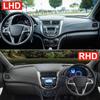Car Dashboard Cover Avoid Light Pad Anti-UV Carpet Non-Slip Mat For Hyundai Solaris Accent RB 2010 2011 2012 2013 2014 2015 2016