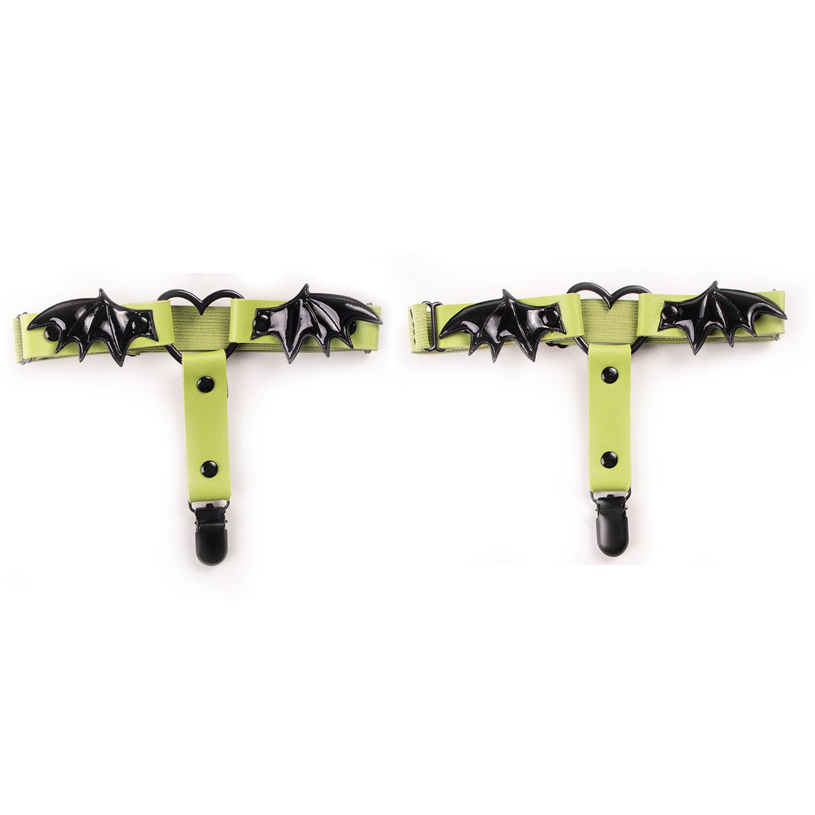 

Сексуальный экзотический стиль подвязка на бедро женщина дамы портупея для ног готическая подвязка для ног зажим модный ночной клуб вечеринка товары для тела зелёный