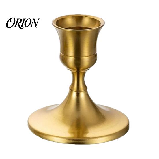 Minimalist Candle Stand Candlestick Holder for Tealight or Pillar Candles, Metal European Simple Decorative Holder, Romantic Wedding Decor Dinner