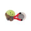 Peluche Apricot Lamb Happy Tennis, Morbido, Carino, Soffice Happy Tennis 12cm per Bambini e Bambine