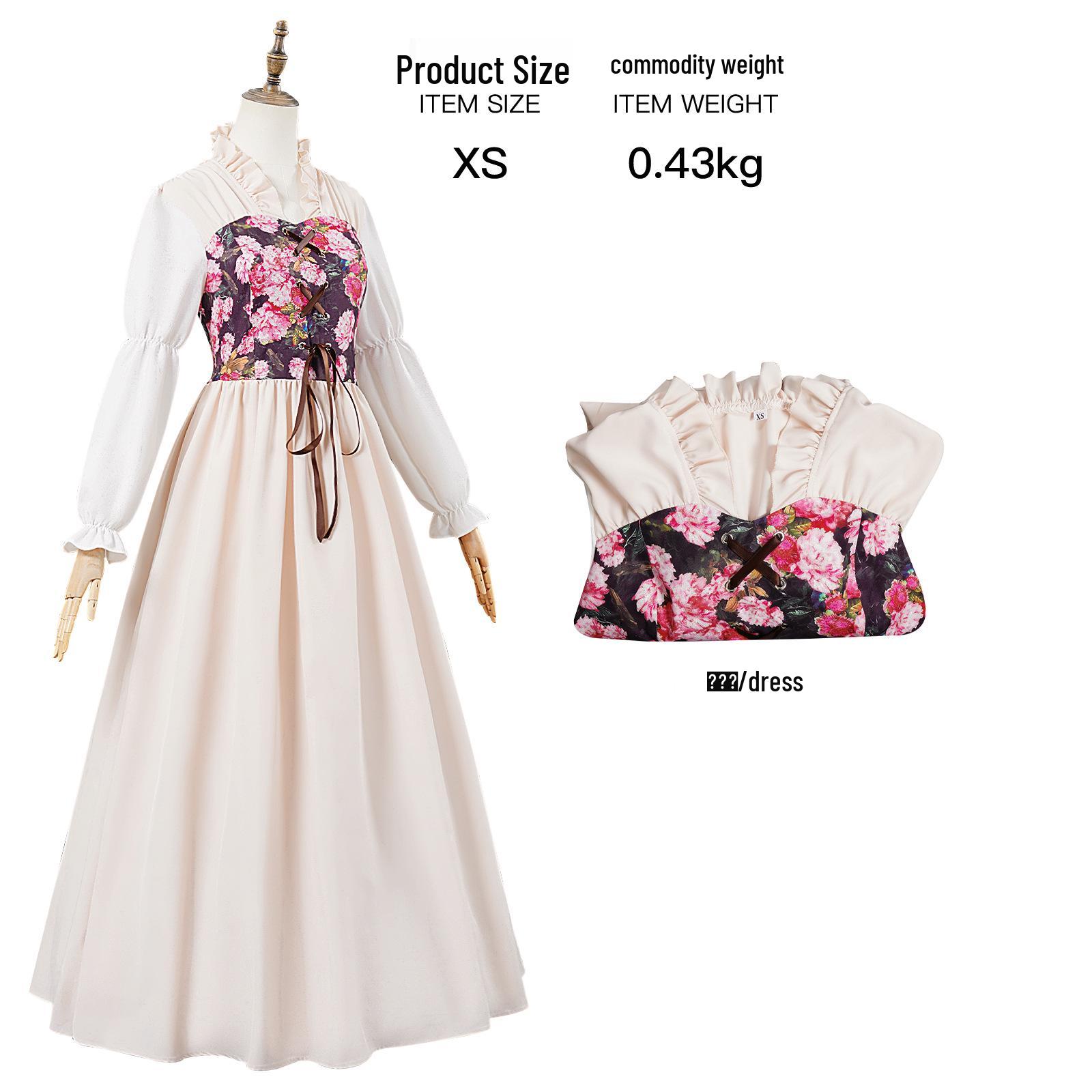 

Женское платье в стиле Ренессанс, Средневековье, Пират, Фея, Ведьма, Викторианский костюм XXXL