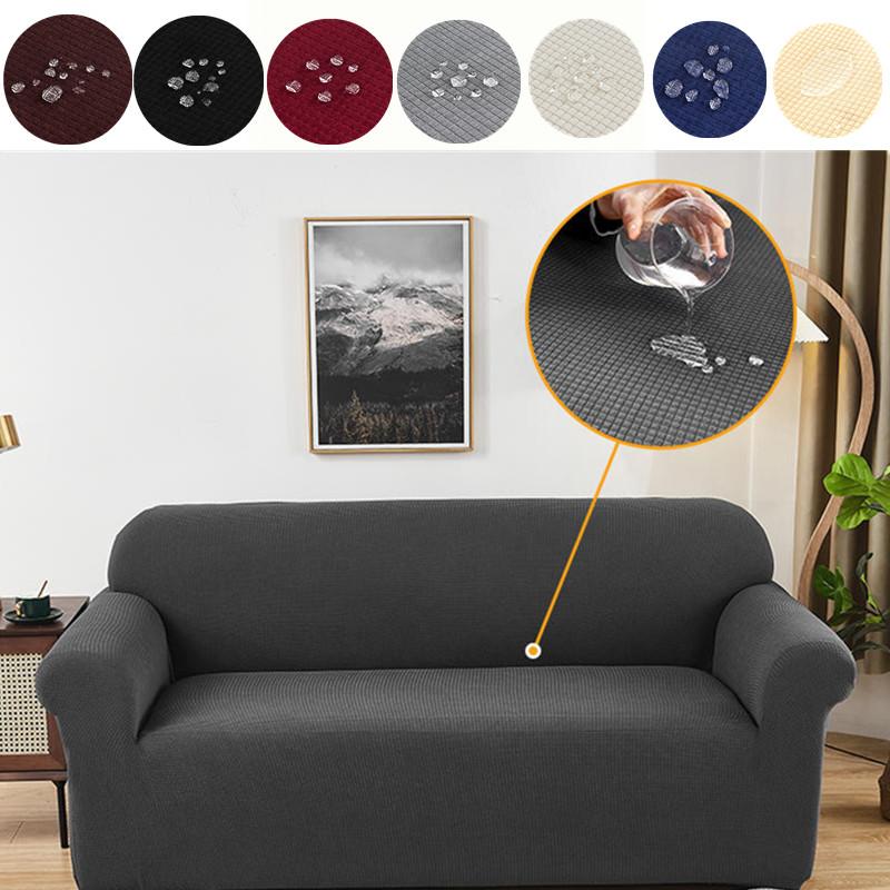 Nepromokavý polární fleece potah na pohovku, potah na křeslo, chránič nábytku, obývací pokoj, 1, 2, 3, 4místný