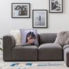 Singer Aitanaed Pillowcase Printed Polyester Cushion Cover Decorative Pillow Case Cover Home Zipper 45*45Cm