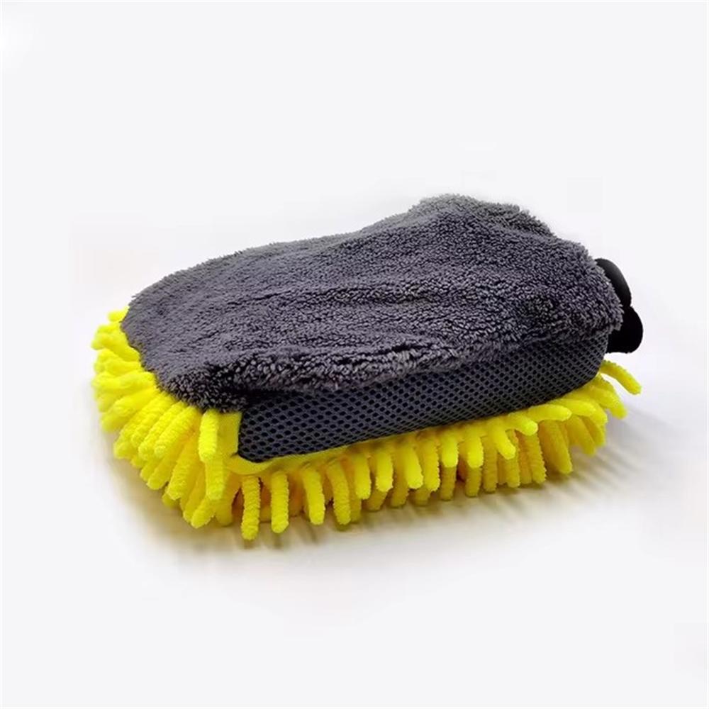 

1/5pcs Car Washing Gloves Waterproof Microfiber Chenille Gloves Car Cleaning Mitt Detailing Brush Auto Care Double-faced Glove 1pcs