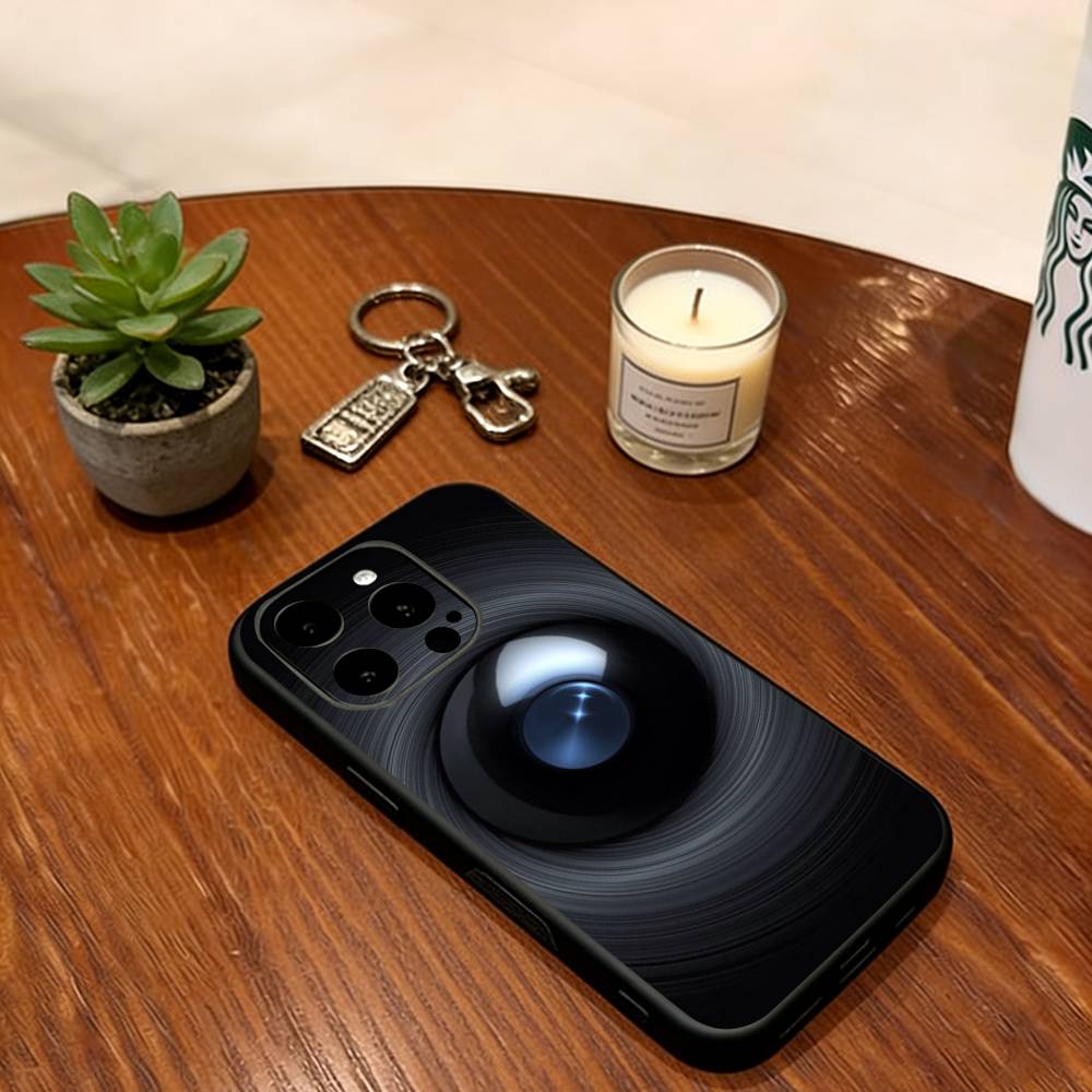 Funny Camera Phone Case Soft Silicone black For IPhone 17 16 15 14 13 12 11 X XR Plus Pro Max Plus
