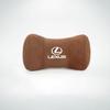 Car Seat Headrest Suede Neck Pillow For Lexus RX330 IS250 Ct200h ES300h RX350 IS300h Car Interior Removable Washable Headrest