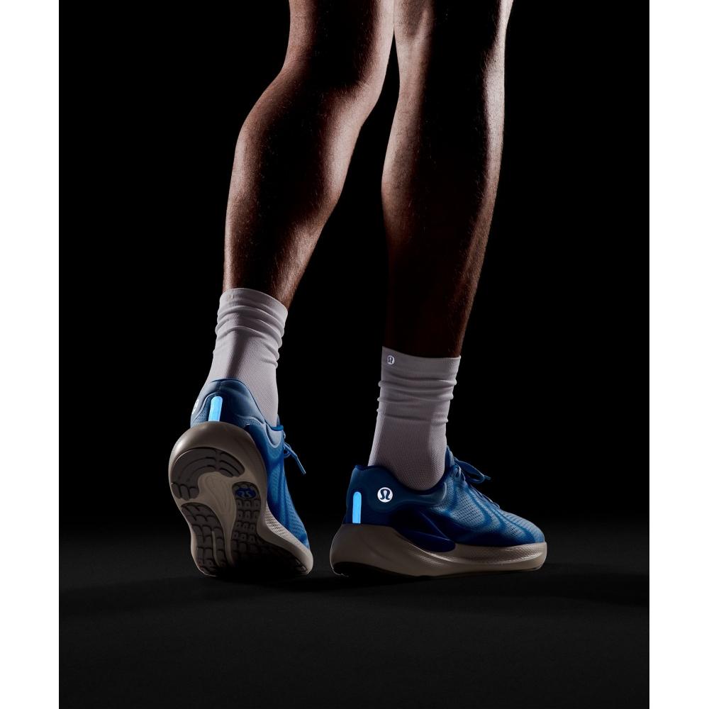 Lululemon Men S Beyondfeel Running Shoe Sinatra Blue Light Ivory Cornflower